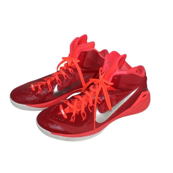 Nike Hyperdunk 653483-607 2014 Red Excellent ConditionSize 14 - Picture 3 of 13